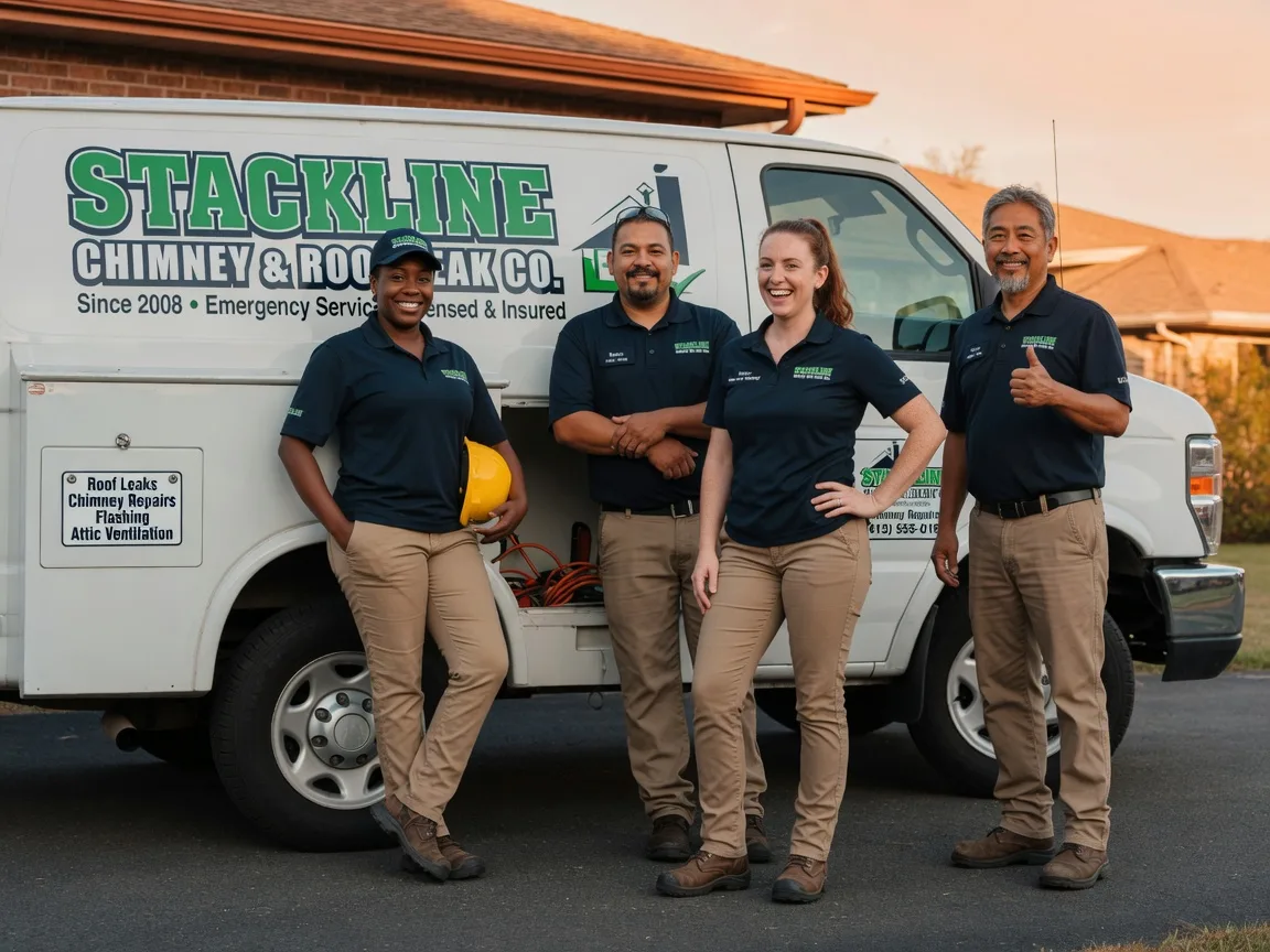 Chimney flashing repair company in Batesland, SD